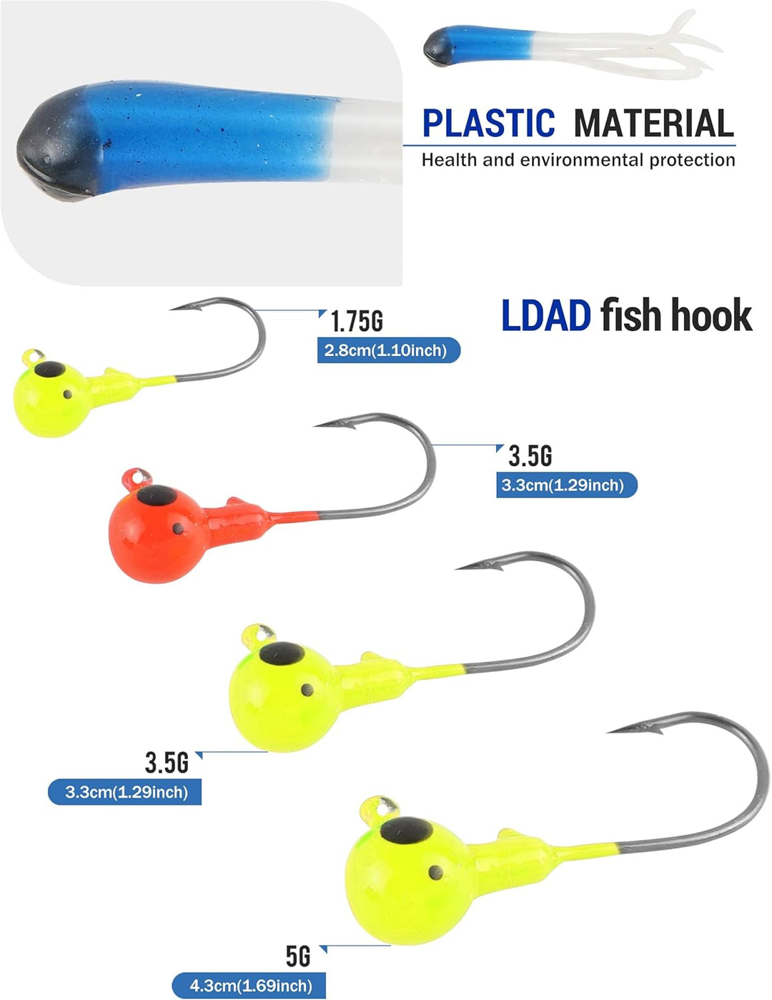 Fischköder Kunstköder Set, Angelköder Meer Wobbler Gummifisch Minnow Crankbait Barsch Forelle Hecht