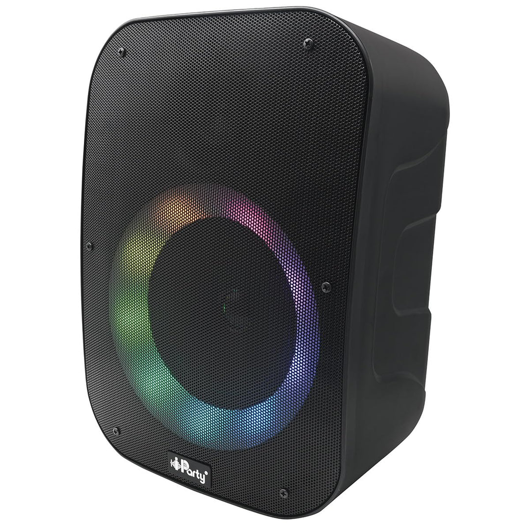 Lexibook K8210 Iparty Audio-Bluetooth, mit Lichteffekten, Mikrofon, Wiederaufladbare Batterie, Schwa