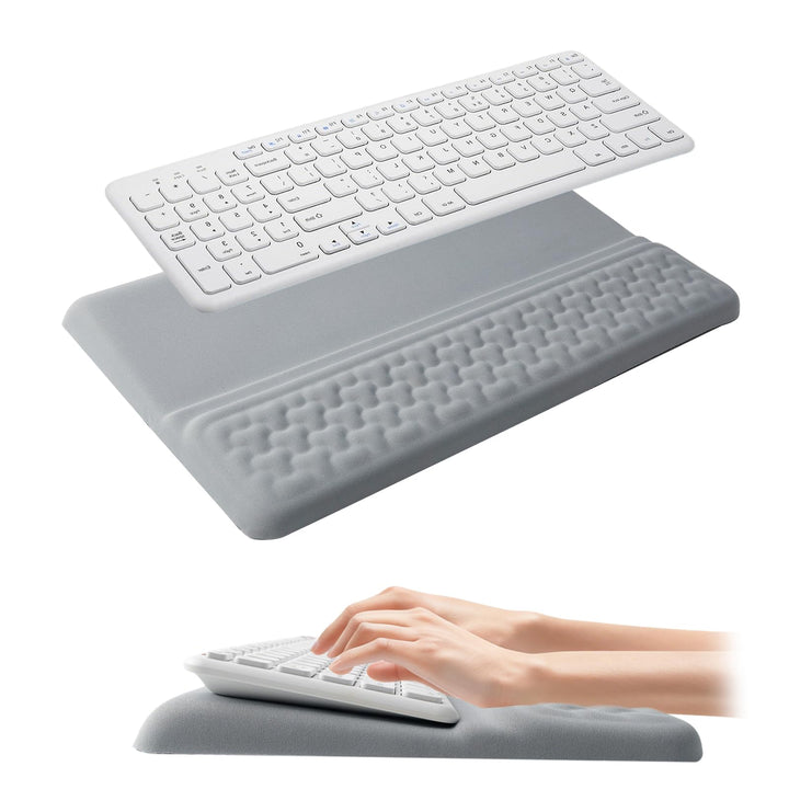 Tastaturständer mit Handballenauflage Tastatur und Handgelenkauflage, Ergonomisches Wrist Rest Memor