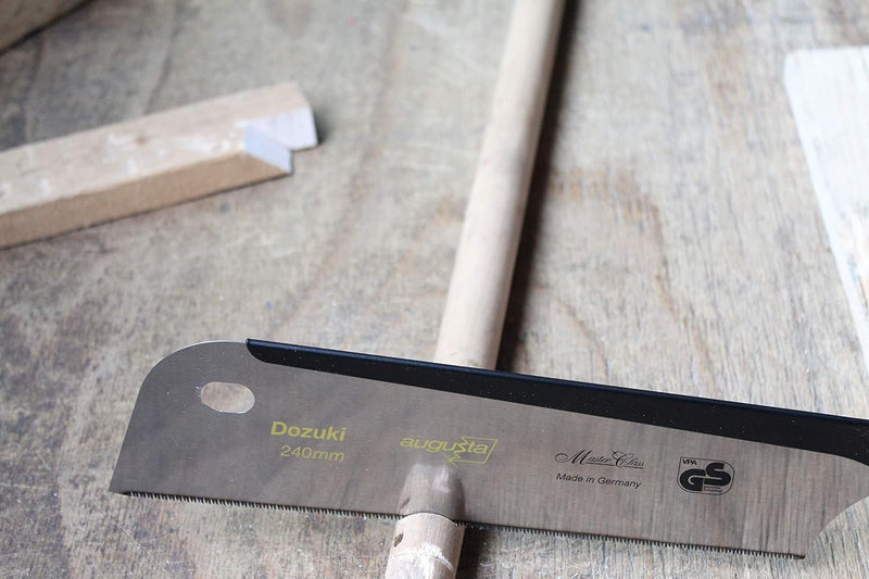 Augusta Japansäge Ryoba 250 mm traditionelle Form für tiefe bündige Schnitte fein und grob, 44021
