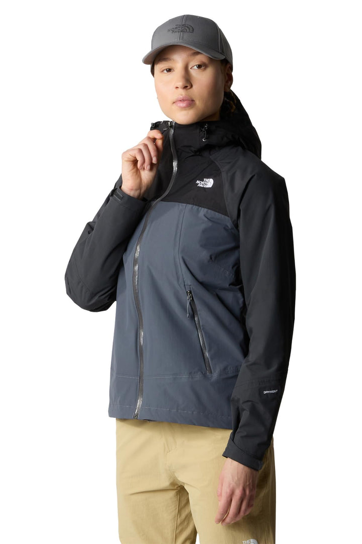 THE NORTH FACE Damen Stratos Jacke XS Vanadis Grey-TNF Black-Asphalt Grey, XS Vanadis Grey-TNF Black