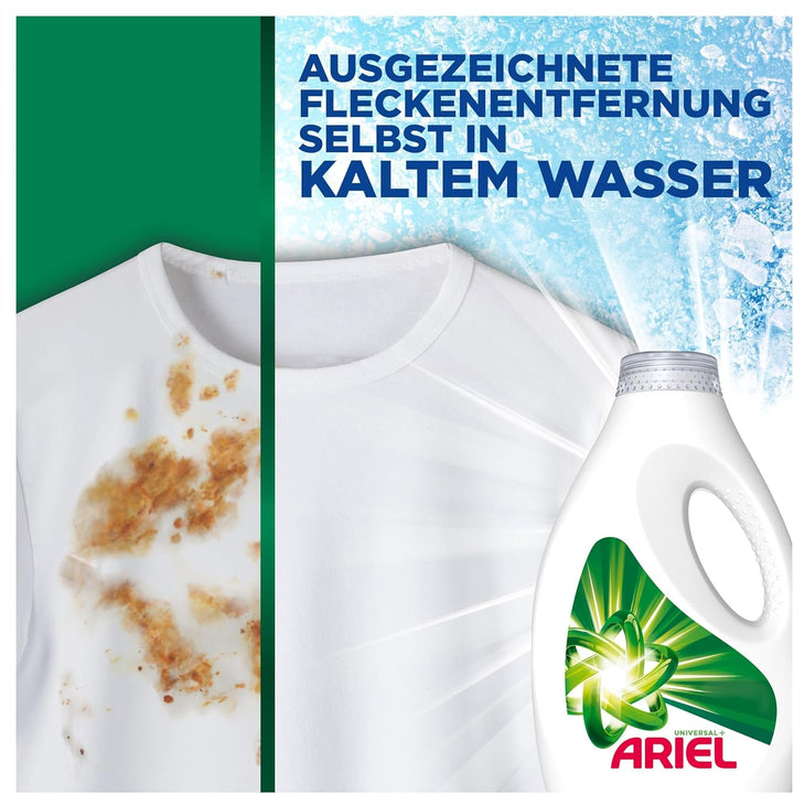 Ariel Flüssigwaschmittel, 80 Waschladungen, Universal+ 4 l (1er Pack) Neu, 4 l (1er Pack) Neu