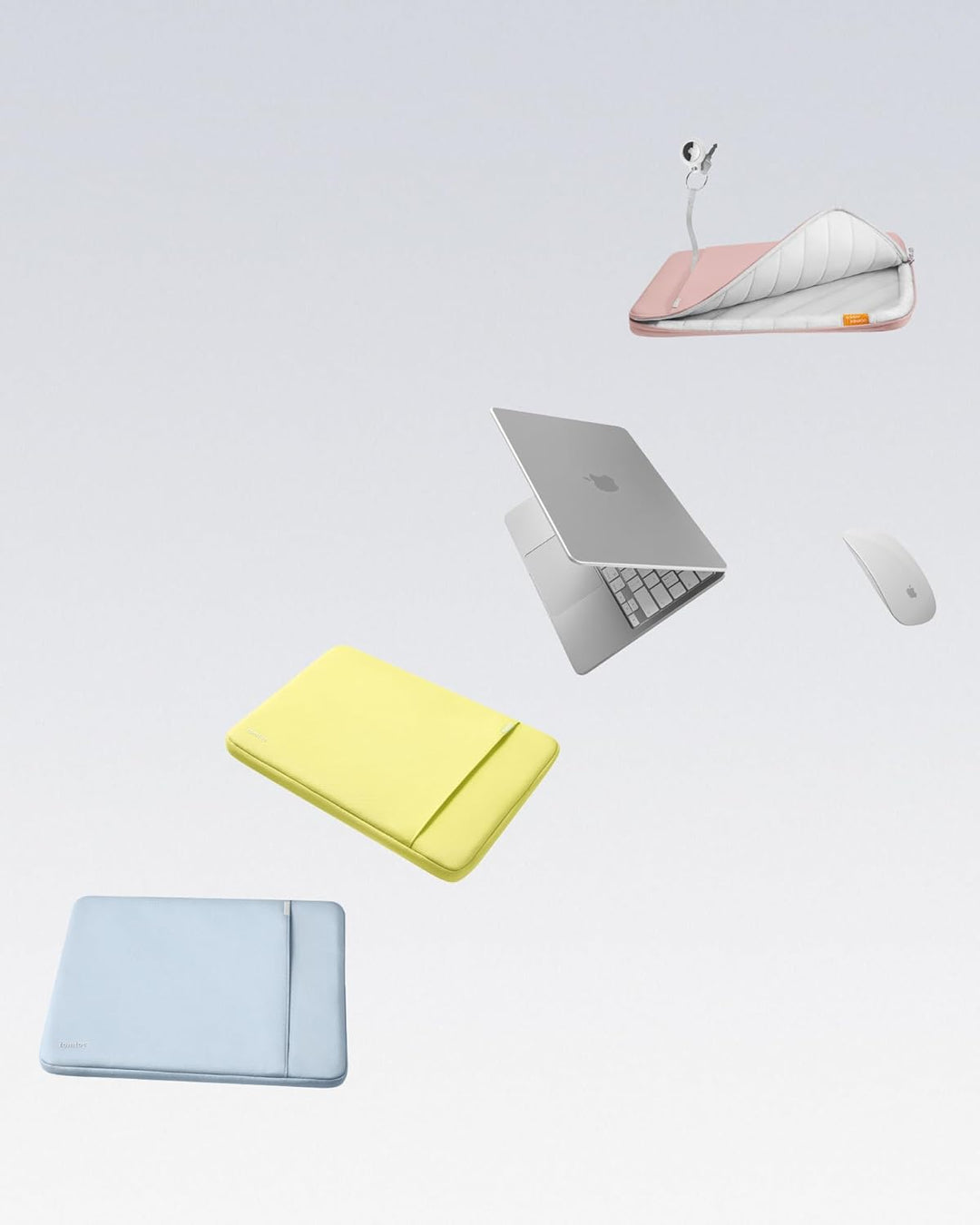 tomtoc 360° Tasche Hülle Entwickelt für 13 Zoll MacBook Neo A3404 (2026) mit A18 Pro Chip, Wasserabw