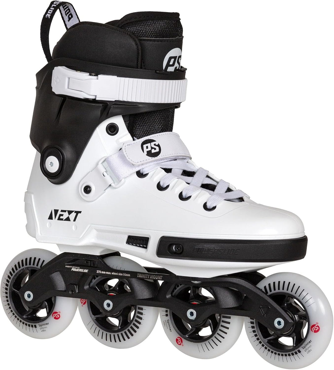 Powerslide Inline Skate Next Core Black 90, für Urban und Fitness, für Damen und Herren