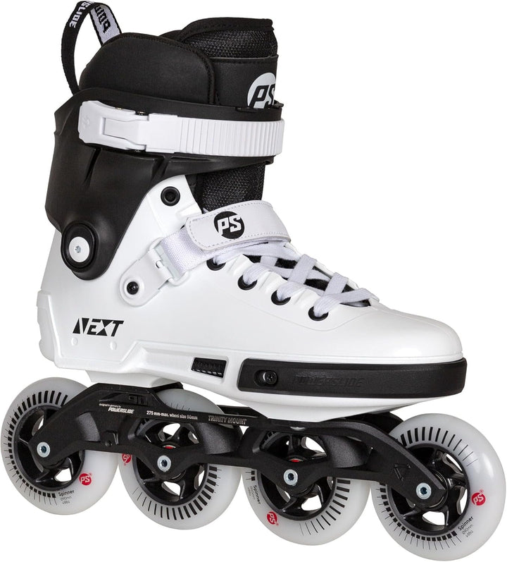 Powerslide Inline Skate Next Core Black 90, für Urban und Fitness, für Damen und Herren