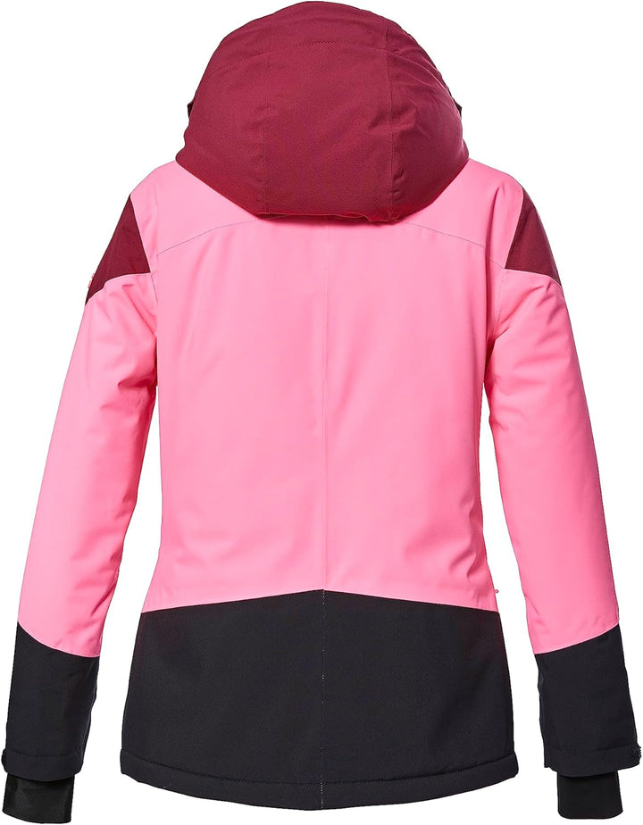 Killtec Mädchen Ksw 151 Grls Ski Jckt Skijacke wasserdicht/Funktionsjacke mit Kapuze und Schneefang