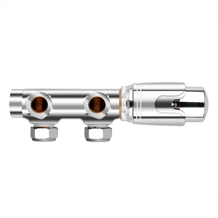 S SIENOC H-Ventil Anschlussgarnitur Mittelanschluss/Radiator Valves Thermostat Für Badheizkörper Mit