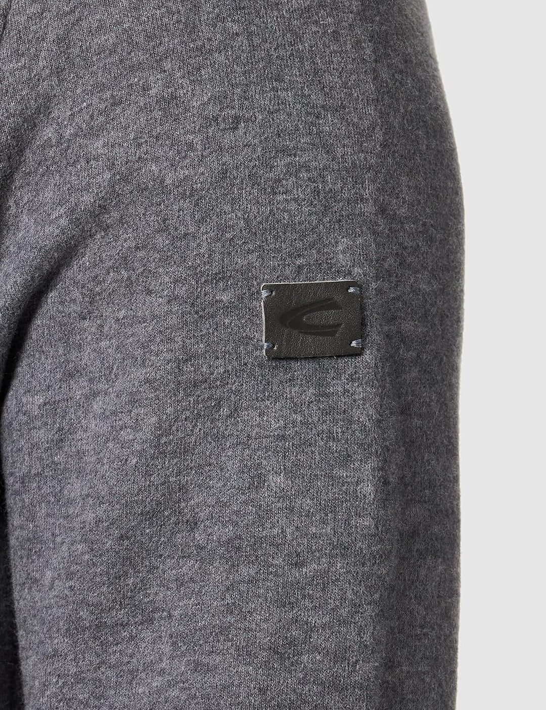 camel active Herren Troyer Pullover Pulli Sweaterstrick Stone Grey XL Stone Grey, XL Stone Grey