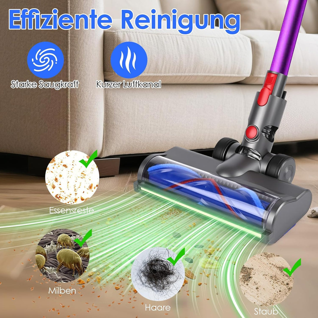 Bürste Ersatzteile mit Staubdetektionsfunktion kompatibel für Dyson V7 V8 V10 V11 V15 Staubsaugern B