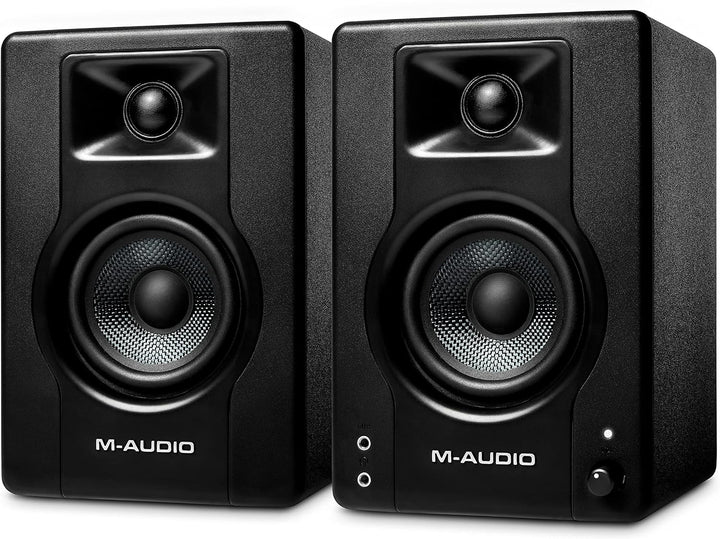 M-Audio BX4 4,5" Studio-Monitore High-Definition Monitor Lautsprecher Boxen, 120W - Paar &amp; Adam Hall