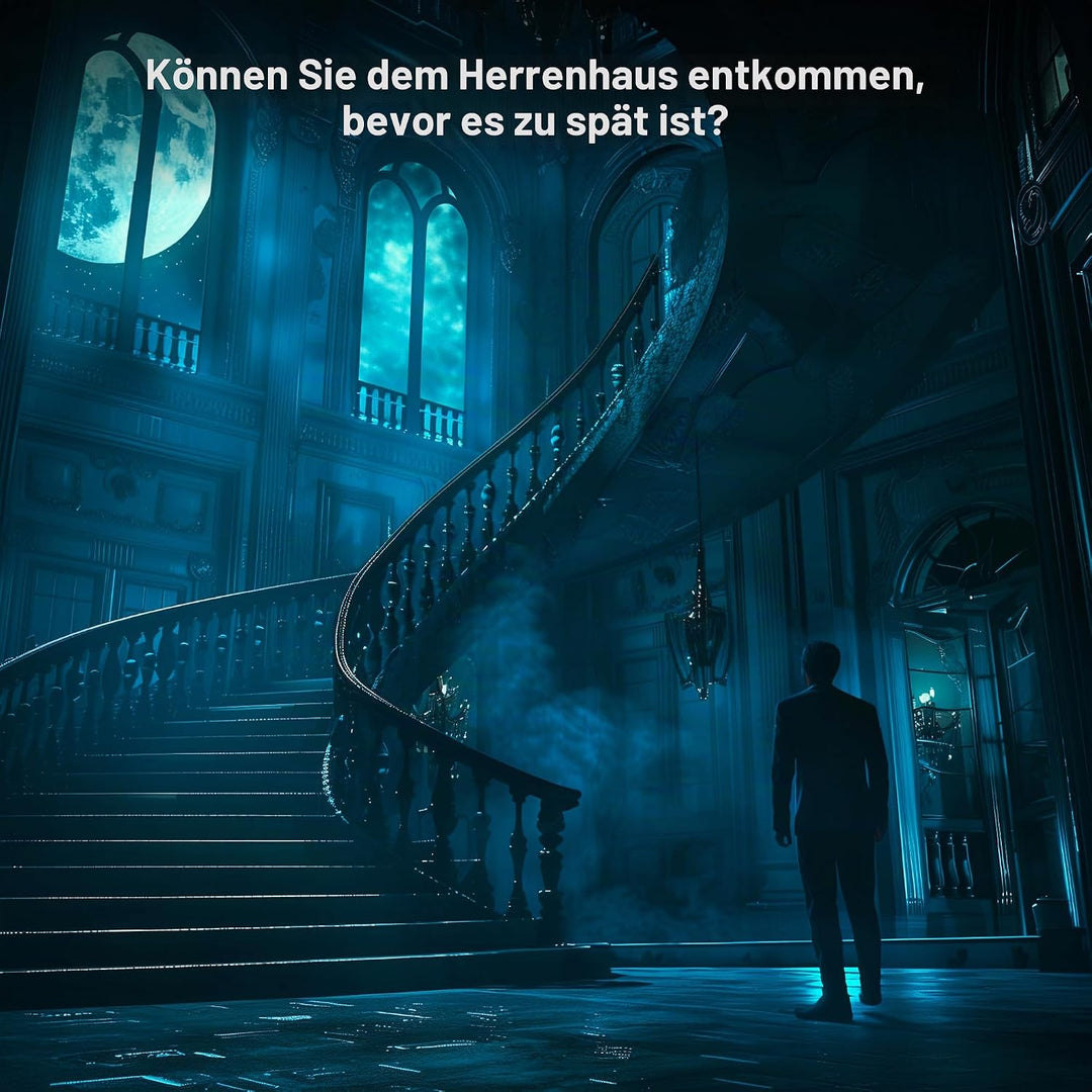 Thames & Kosmos - EXIT: The Sinister Mansion - Level: 3/5 - Unique Escape Room Game - 1-4 Players -