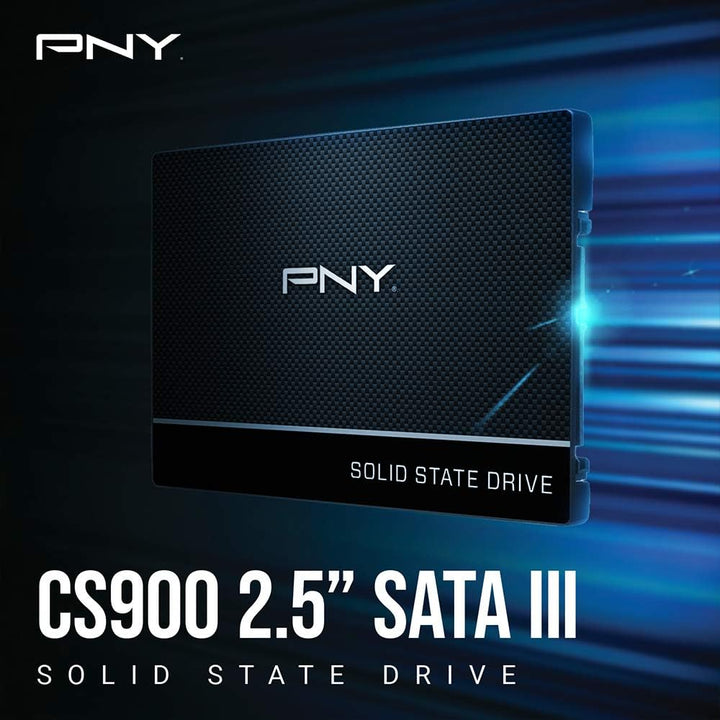 PNY CS900 500GB 2.5” SATA III Internal Solid State Drive (SSD) - (SSD7CS900-500-RB) 500GB 2.5 SATA,
