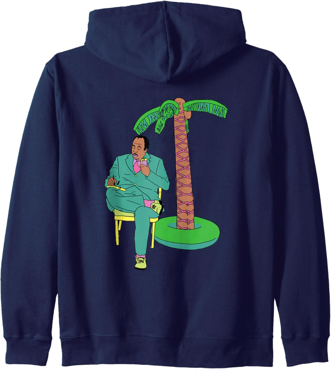 The Office Illustrierte Tropische Stanley Kapuzenjacke