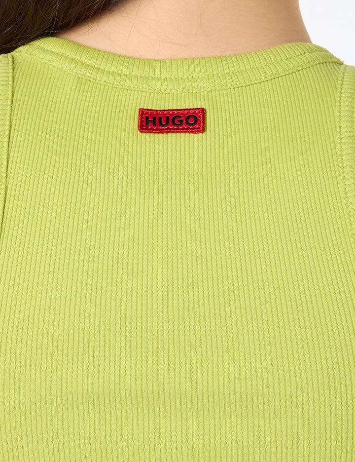 HUGO Damen Classic Tank Jersey_TOP XS Bright Green326, XS Bright Green326