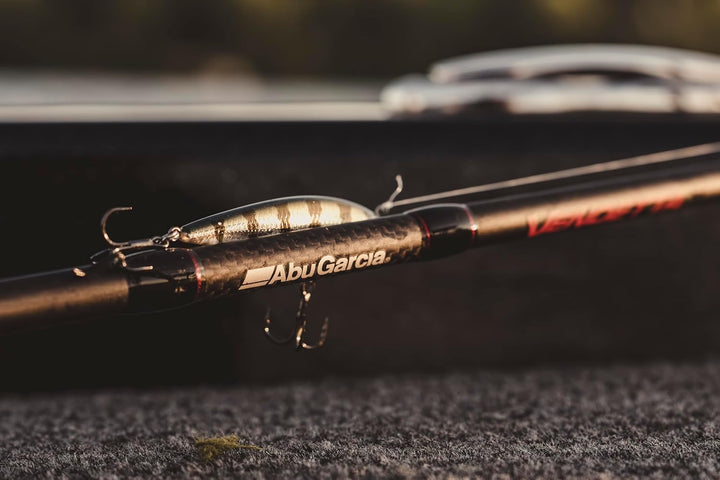 Abu Garcia Vendetta Baitcasting-Angelrute | Köderrute für Süsswasser-Raubfische | Schnell reagierend