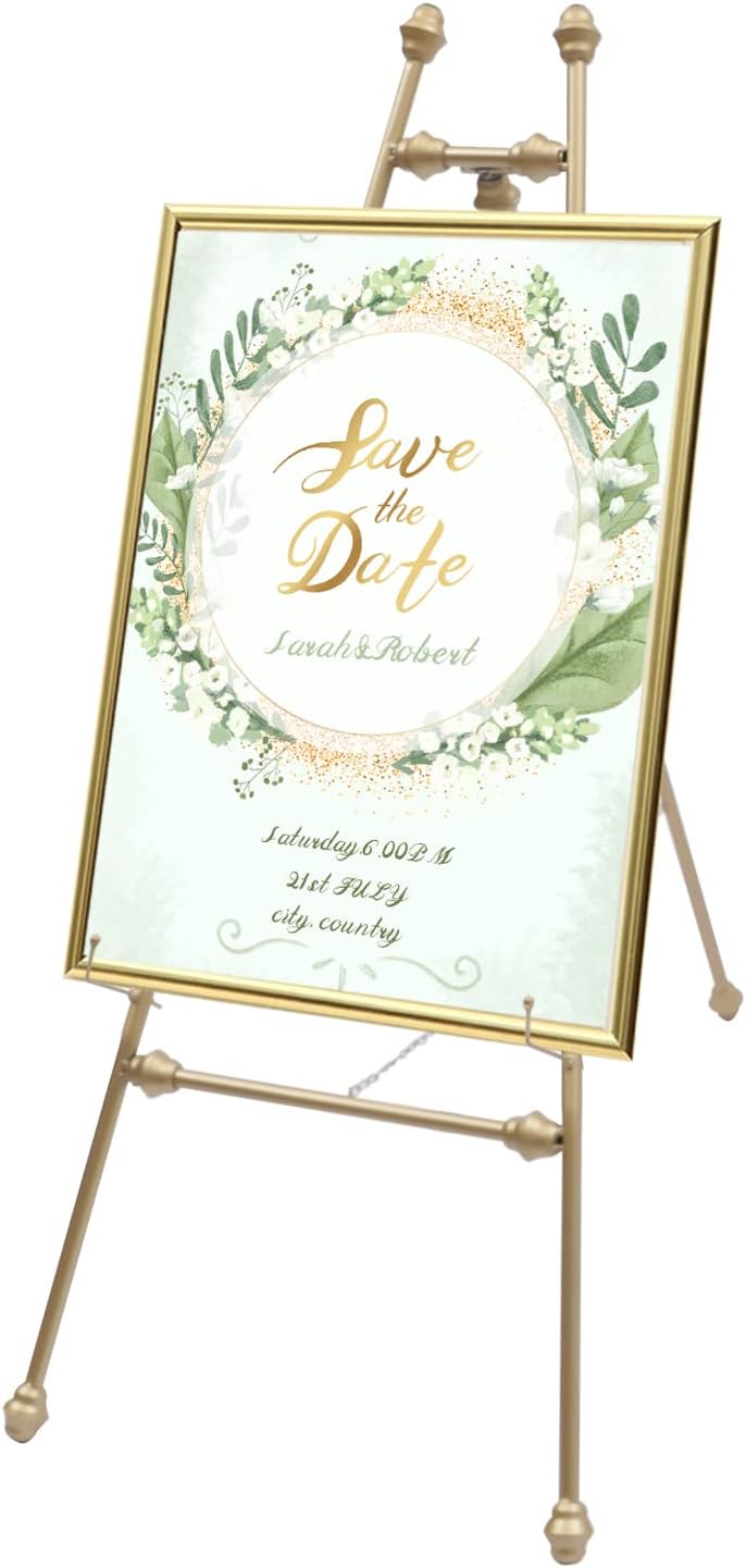 2 Stücke Eisen Art Staffelei Stativständer Ölgemälde Staffelei Display Stand Werbung Foto Poster Hal