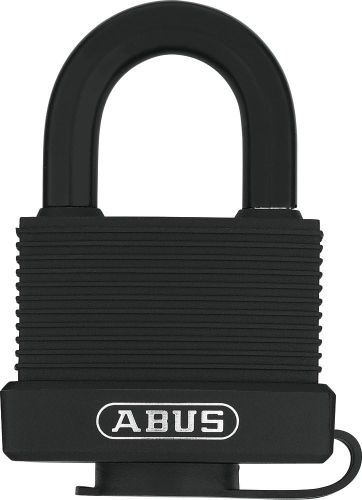 ABUS Vorhängeschloss Messing 70/45HB63 mit hohem Bügel - wetterfest - Messing-Schlosskörper - schlag