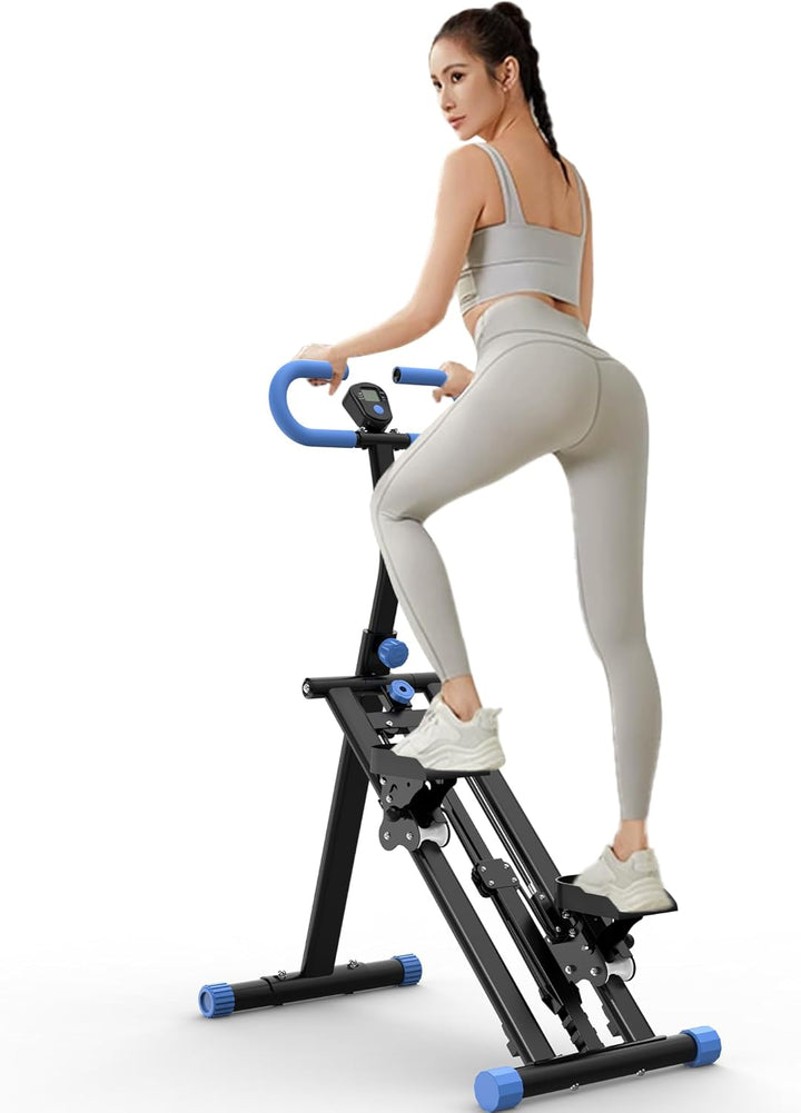 Stair Stepper, Treppenmeister für Zuhause mit 3 Stufen Widerstand, Foldbares Vertical Climber Maschi