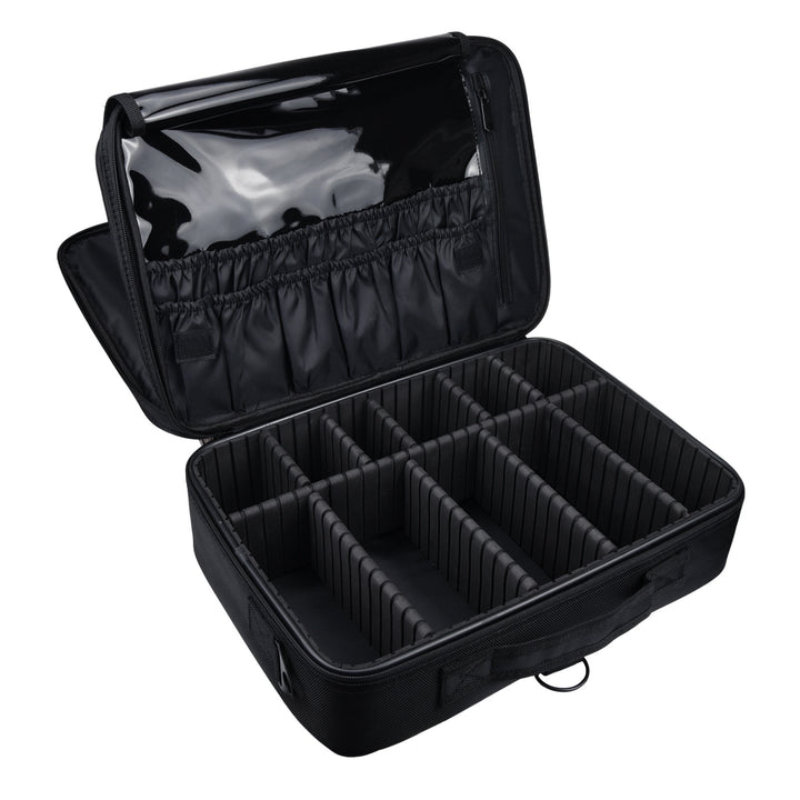 DCCN Train Kosmetikkoffer, professionell, Beauty Case, 3 Schichten, Tasche, Kosmetiktasche, Organize