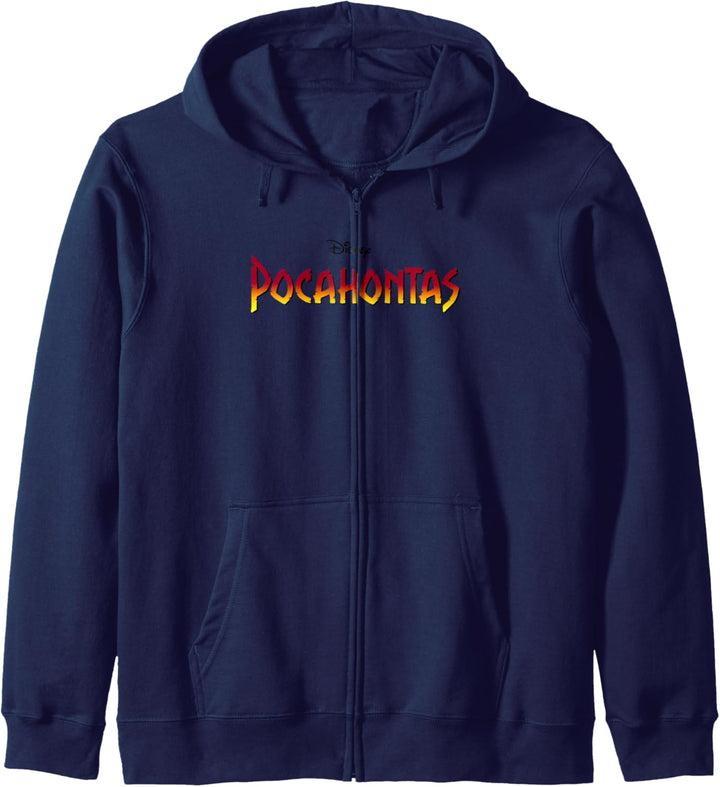 Disney Pocahontas Title Logo Kapuzenjacke