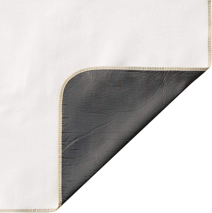 anndora Fleece Picknickdecke wasserdicht 125x150 cm - grün beige, Grün Beige