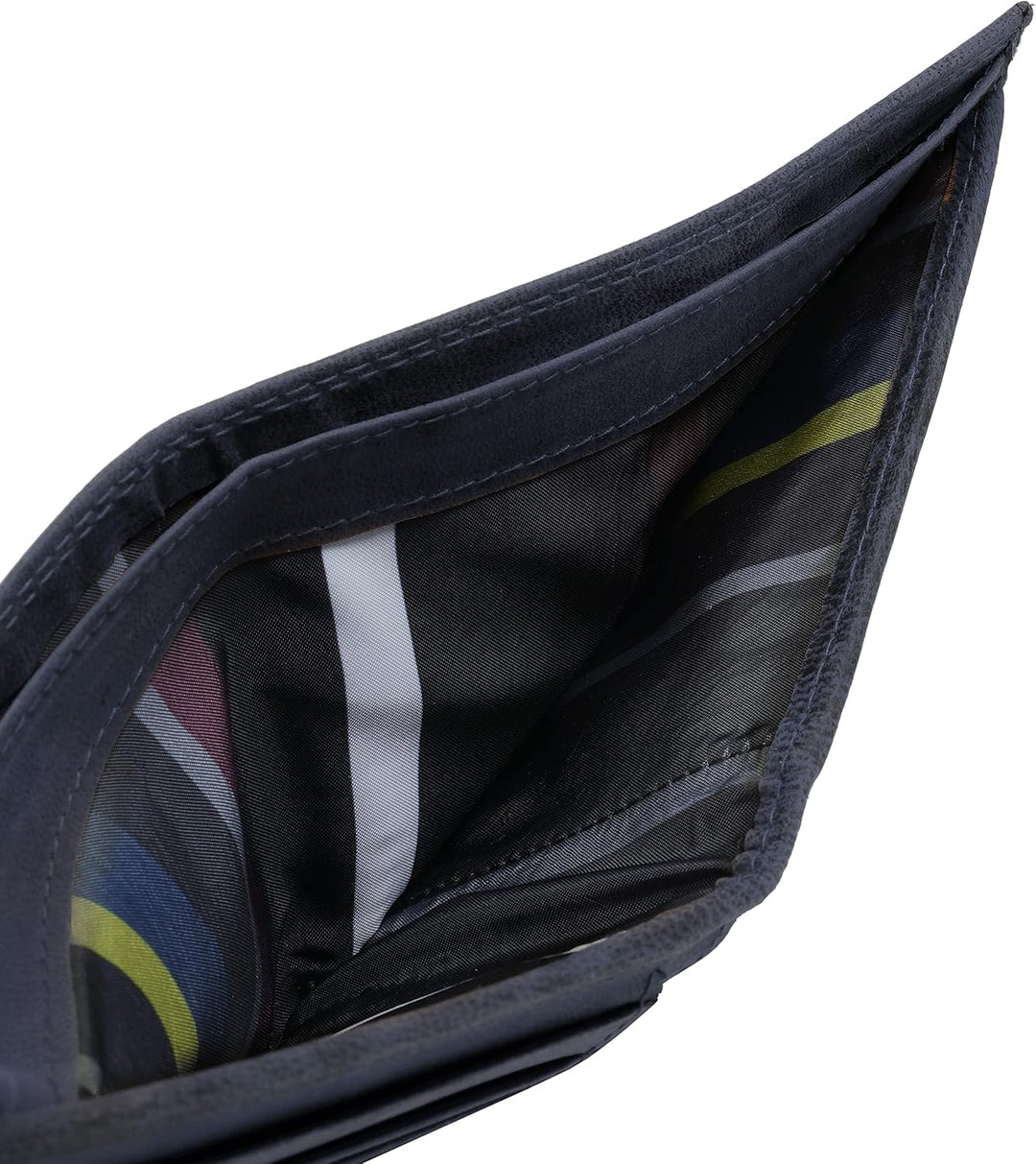 bruno banani Geldbörse Echt Leder Herren | | 021121, Blau