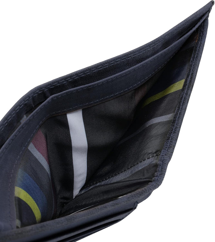 bruno banani Geldbörse Echt Leder Herren | | 021121, Blau