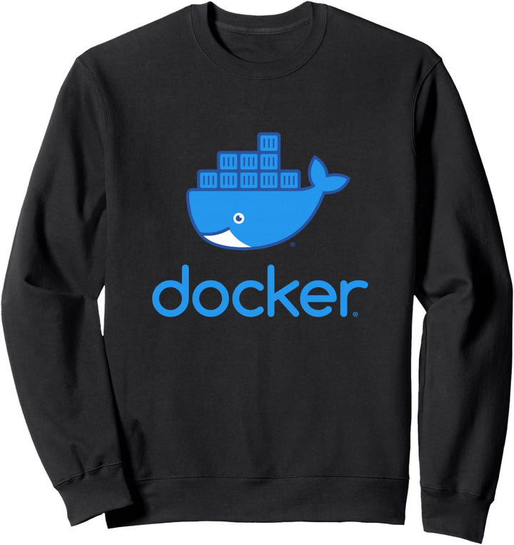 Docker Logo Container Linux Devicops Programmierung Codierung Sweatshirt