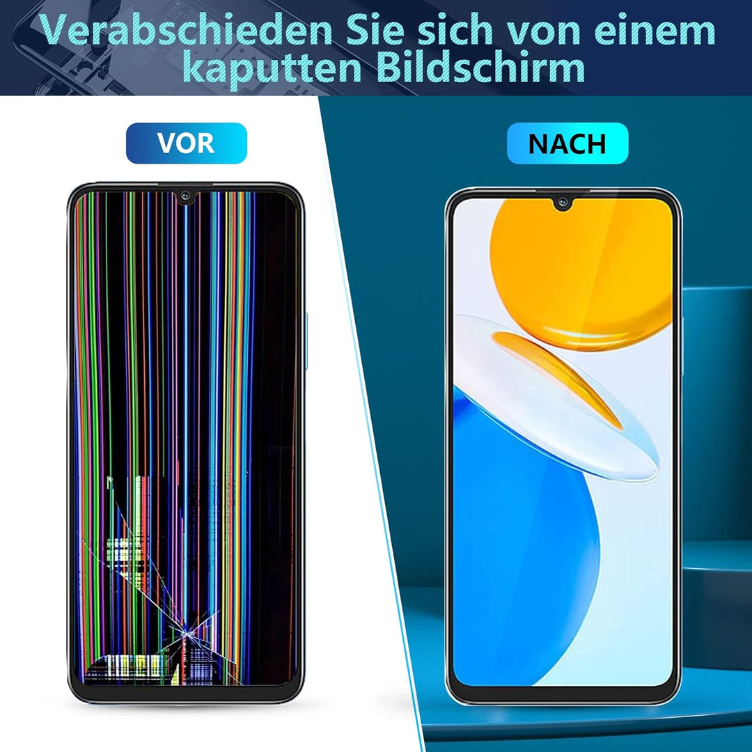 RongZy Kompatibel mit Honor X7 2022 CMA-LX1 Ersatz Bildschirm LCD Display und Touchscreen-Digitizer