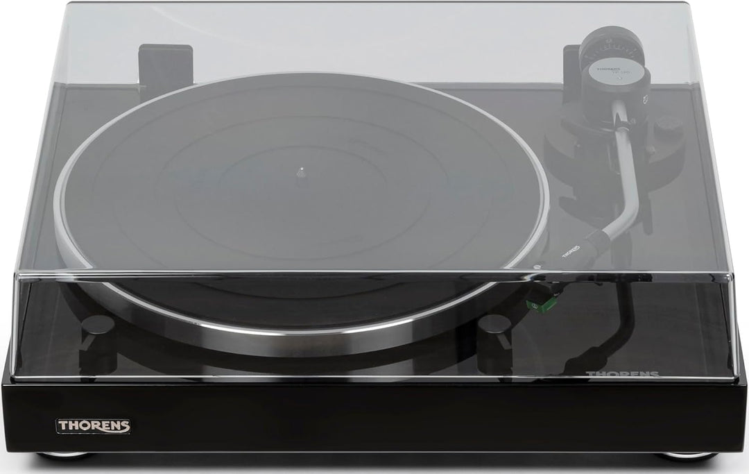 Thorens Plattenspieler TD 204 Hochglanz Schwarz