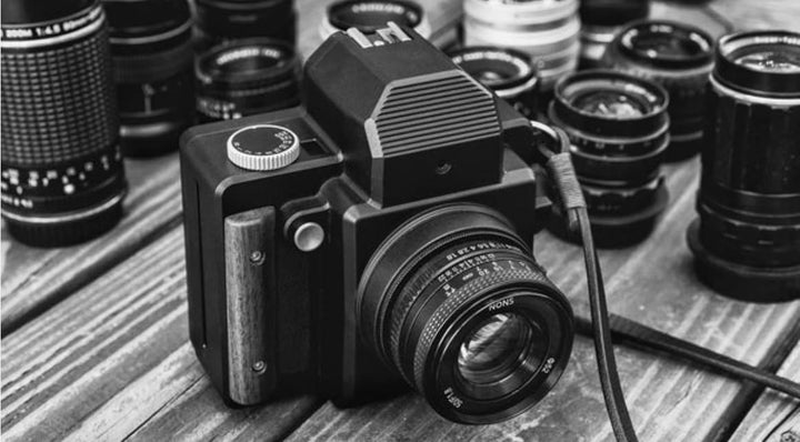 NONS by antonKUNZE SL660 Kamera incl 1,8 / 50mm Lens (Instax Square Film)