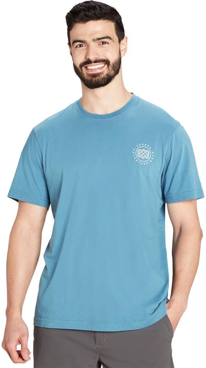 Sherpa Adventure Gear Summit Tee Men S Slate Blue, S Slate Blue