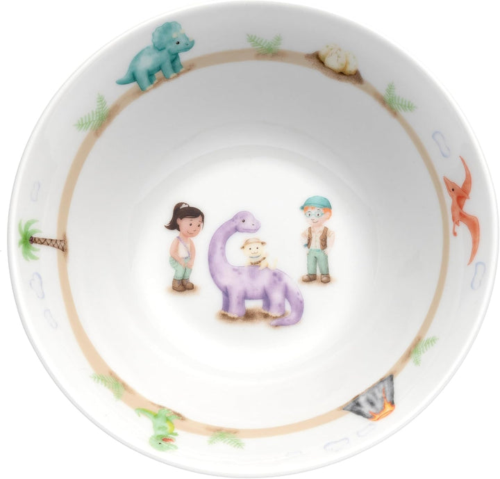 LEONARDO HOME Bambini Avventura Kinder Geschirr-Set 3-teilig - Kinder-Geschirr aus Porzellan - Spülm