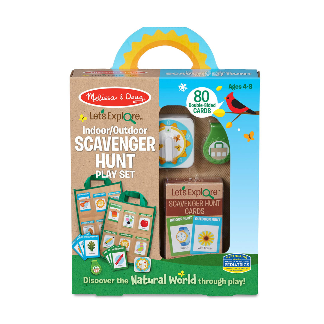 Melissa & Doug Let's Explore 40819 Schnitzeljagd-Set, für drinnen und draussen, für Jungen oder Mädc