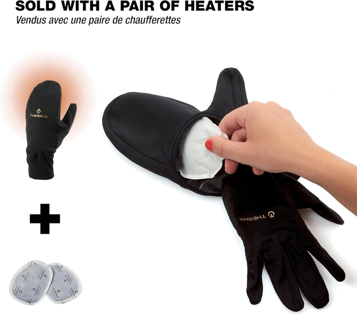 Therm-ic Versatil Light Gloves M Schwarz, M Schwarz