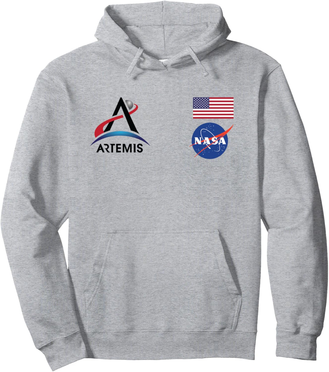 NASA Worm Dragon Spacecraft Crew-1 USA Pullover Hoodie