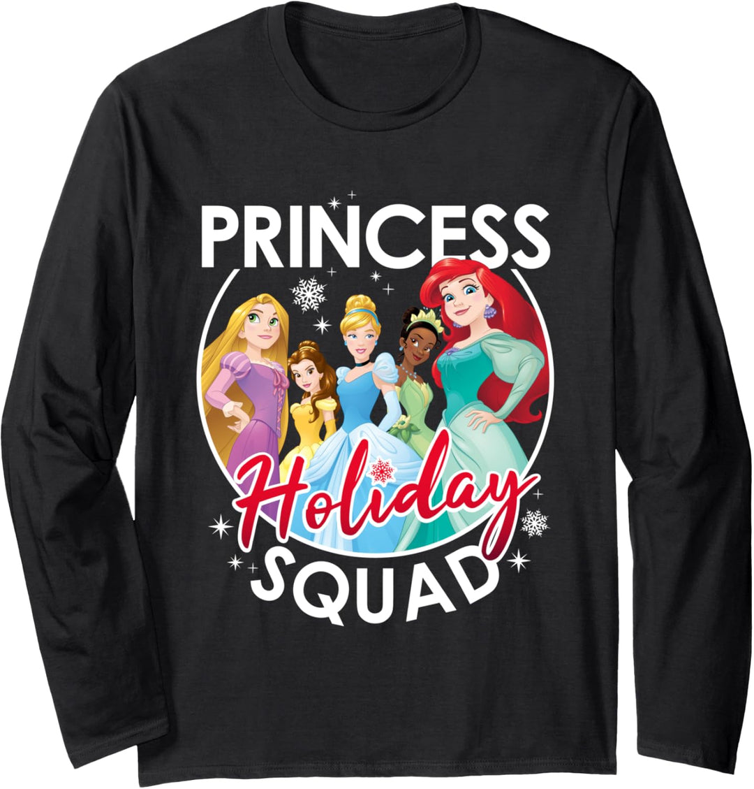 Disney Princess Holiday Squad Langarmshirt