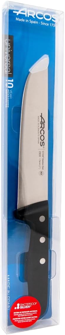 Arcos Serie Universal - Metzgermesser - Klinge Nitrum Edelstahl 175 mm - HandGriff Polyoxymethylen (