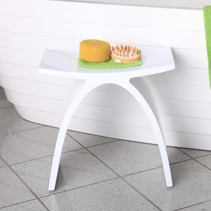 Design Kunststein Spa Badhocker/Duschhocker/Sitzhocker/Duschstuhl/Duschsitz/Luxusbadhocker aus hochw