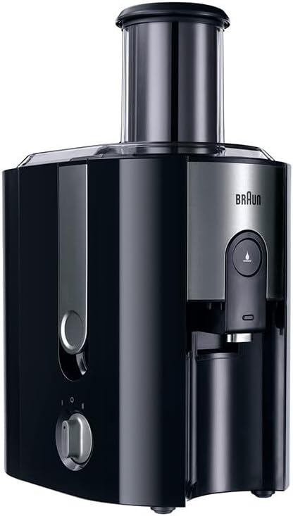 Braun Household Multiquick 5 Entsafter J500 900 Watt Single Schwarz, 900 Watt Single Schwarz