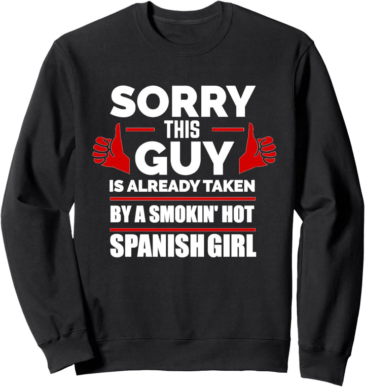 Guy wird von einem heissen spanischen Mädchen genommen Sweatshirt