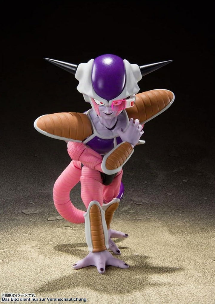 Bandai – Dragon Ball Z – Sh Figuarts – Frieza First Form 11 cm, BAS60827, Mehrfarbig, One Size