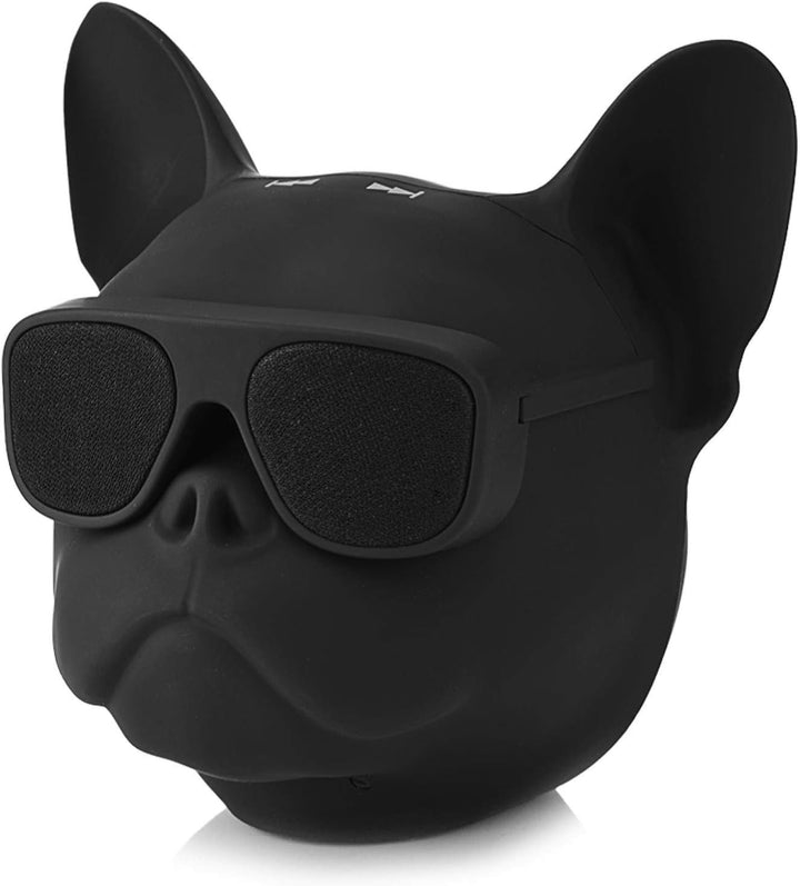 Goshyda -Bluetooth-Lautsprecher, hochwertiger tragbarer hundeförmiger Stereo-Sound-Musikplayer Musik
