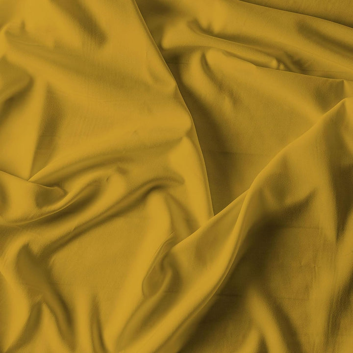 Italian Bed Linen Max Color Bettwäsche-Set, Mustard, Doppelte, Mustard
