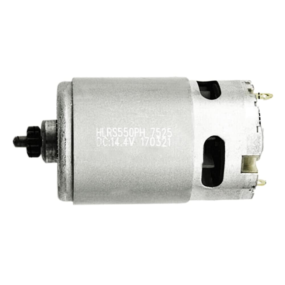 Qezodsx 14,4 V/13 ZäHne Motor Ersatzmotor für GSR14.4-2- PSR 14,4-2 PSR14.4LI-2 PSR1440LI-2 14, Bohr