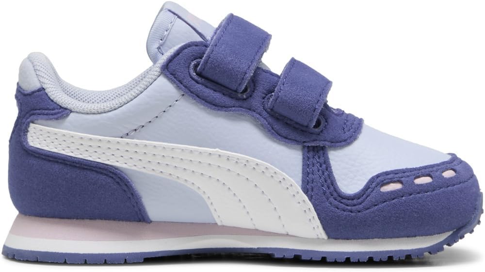 PUMA Unisex Baby Cabana Racer Sl 20 V Inf Sneaker 20 EU Cool Weather Puma White Blue Crystal Rose Ma