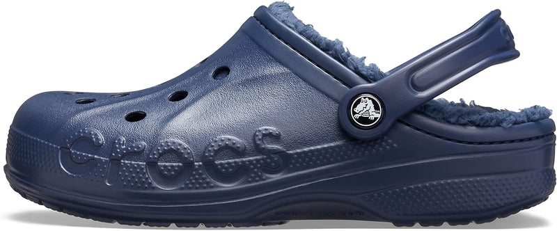 Crocs Unisex Baya Lined Clog 36/37 EU Navy, 36/37 EU Navy