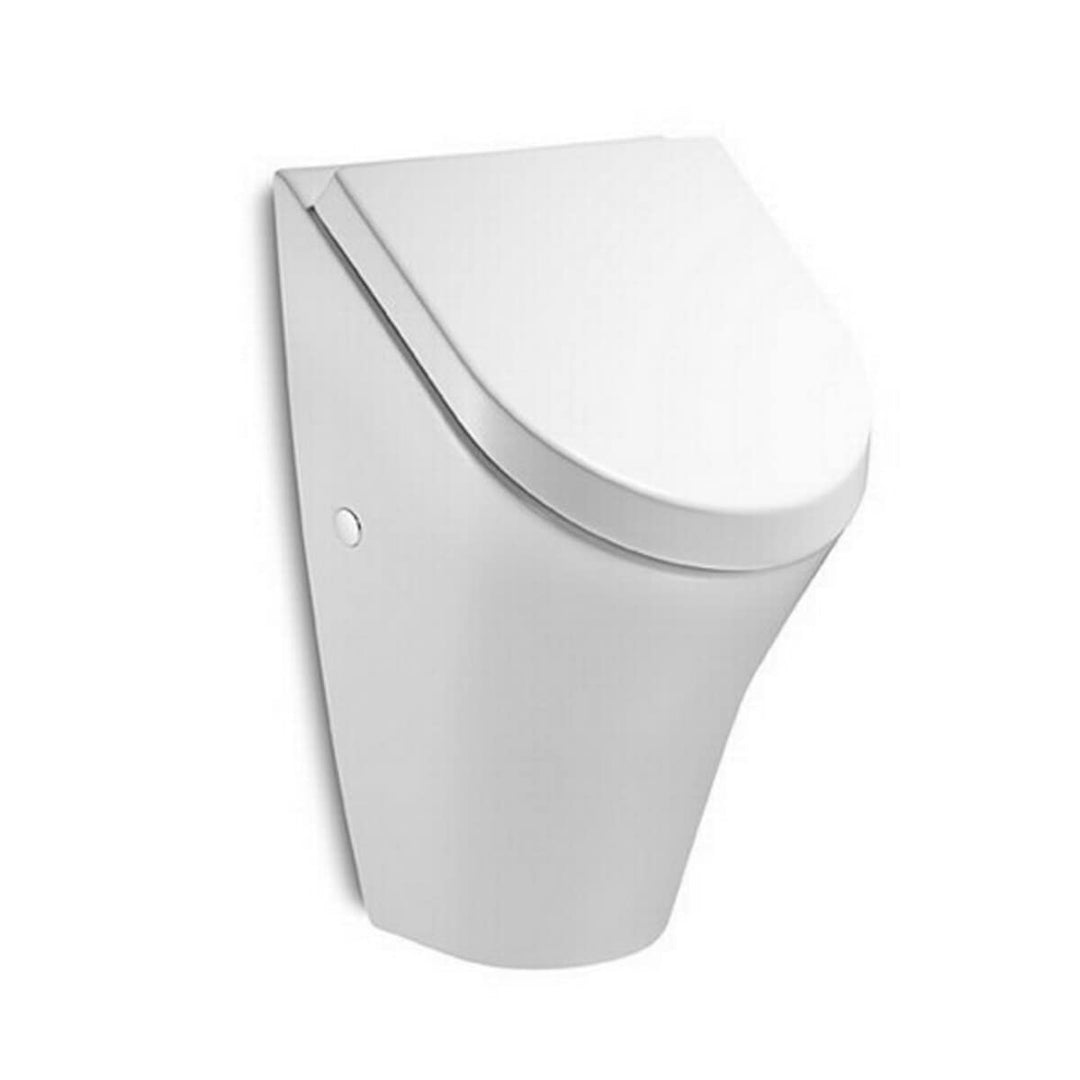 Urinal Roca Nexo m. Zulauf von hinten, inkl. Deckel mit Absenkautomatik, weiss, Large