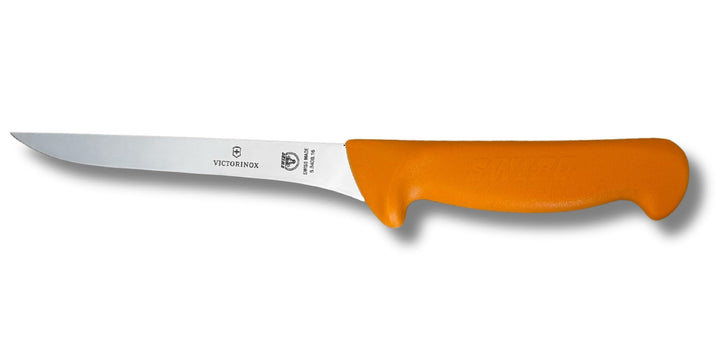 Victorinox Küchenmesser Swibo Ausbeinmesser Normaler Schliff Schmal 16 cm Gelb, 16 cm Gelb