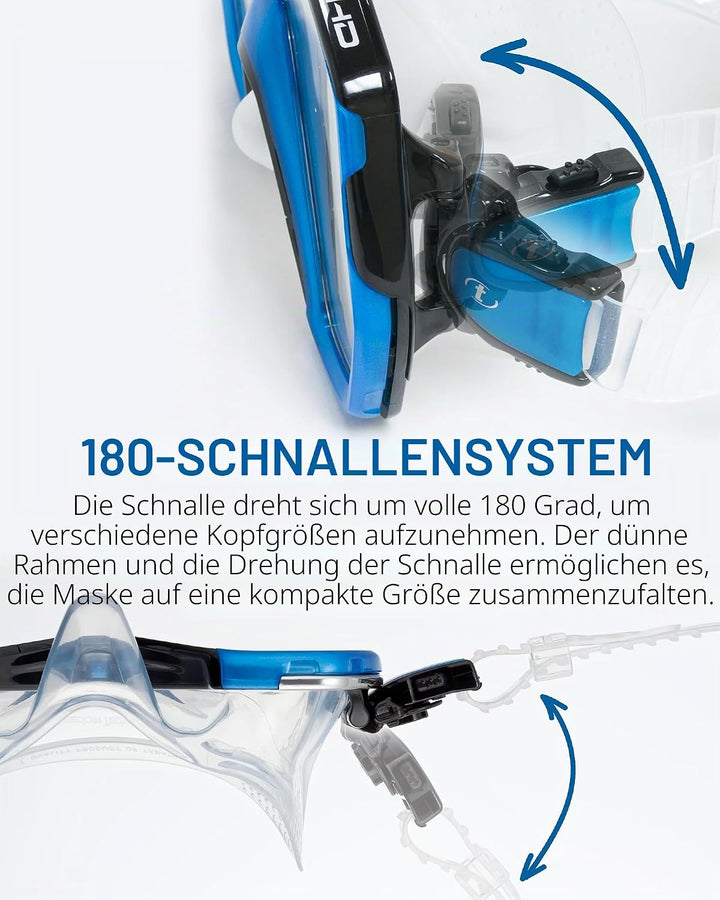 Tusa Freedom Elite – Maske, Schwarz